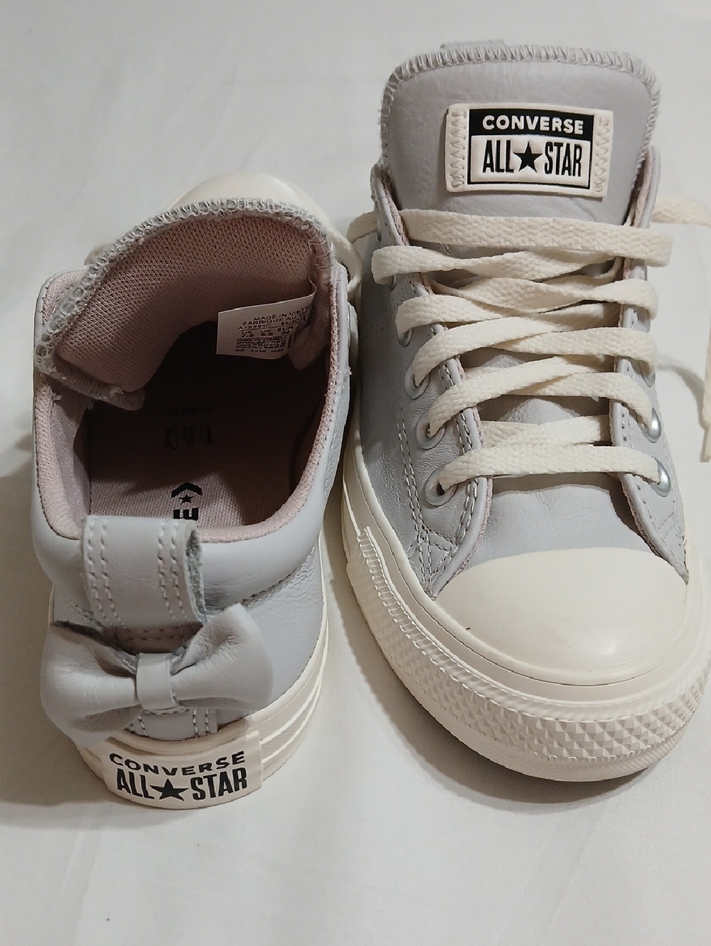 Converse Women's All Star Low-Top Sneakers in Light Gray